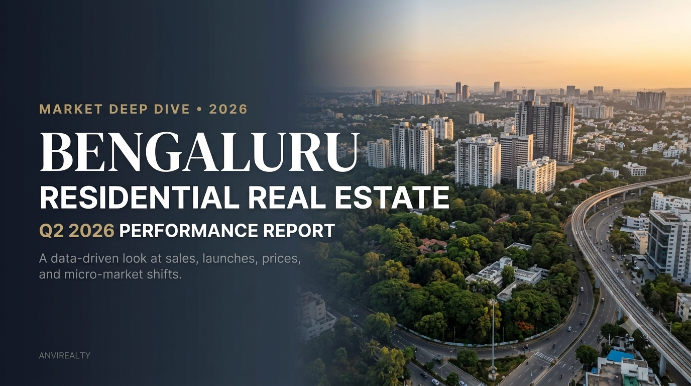 Bengaluru Real Estate Q2 2026 Report: Sales, Prices & Trends