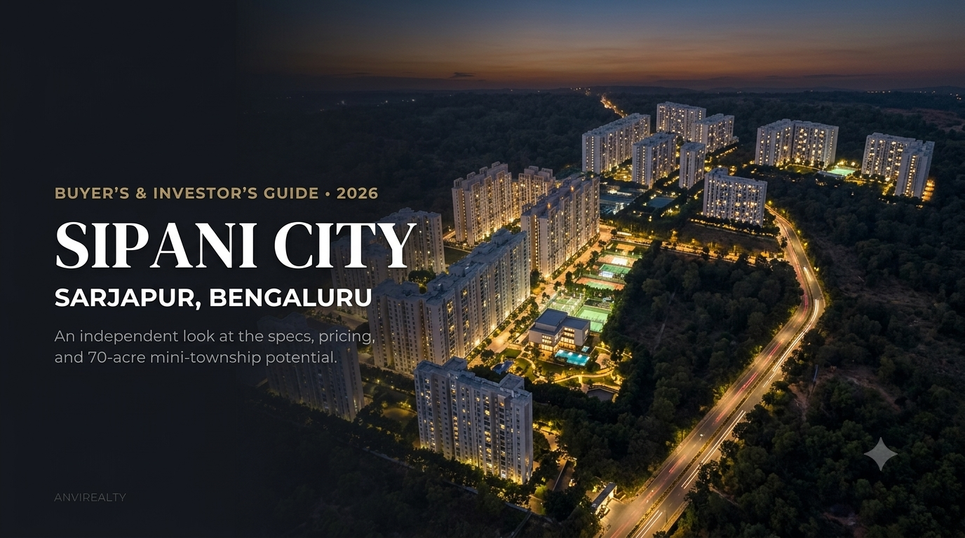 Sipani City Sarjapur Review: Price, RERA & Risks