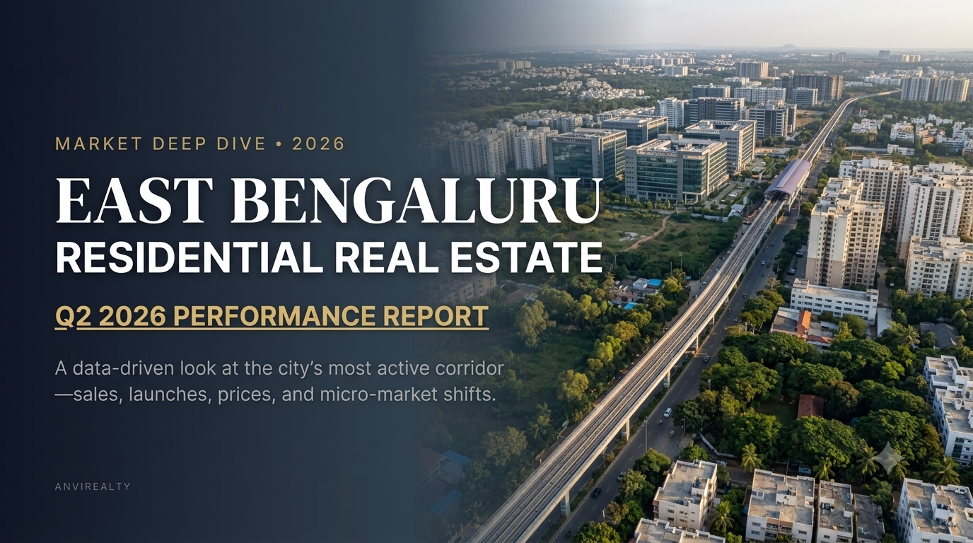 East Bengaluru Real Estate Q2 2026: Whitefield & Sarjapur Report